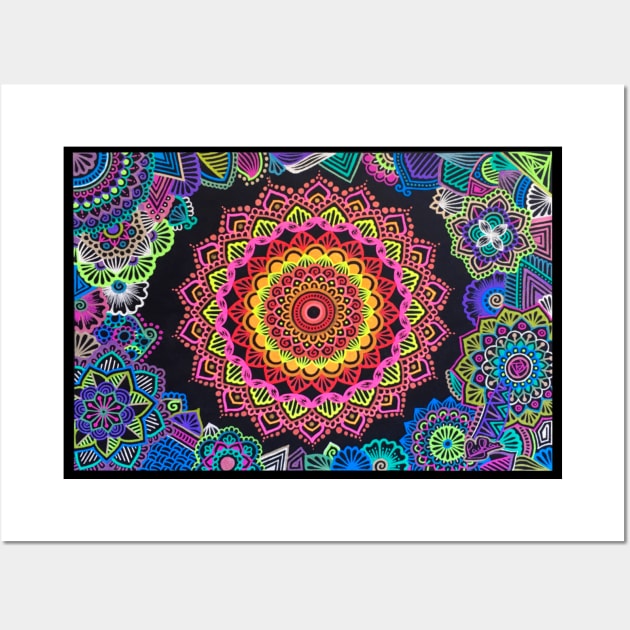 Cold and warm mandala Wall Art by MyownArt